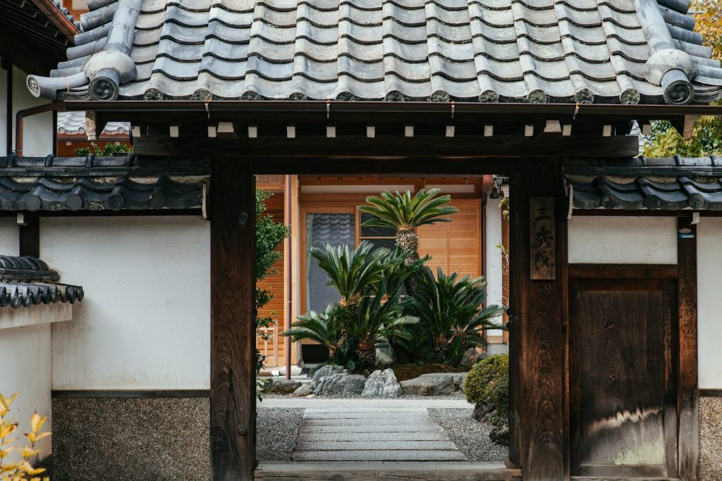 Rumah modern gaya Jepang