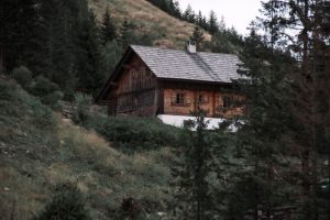 Rumah di pegunungan